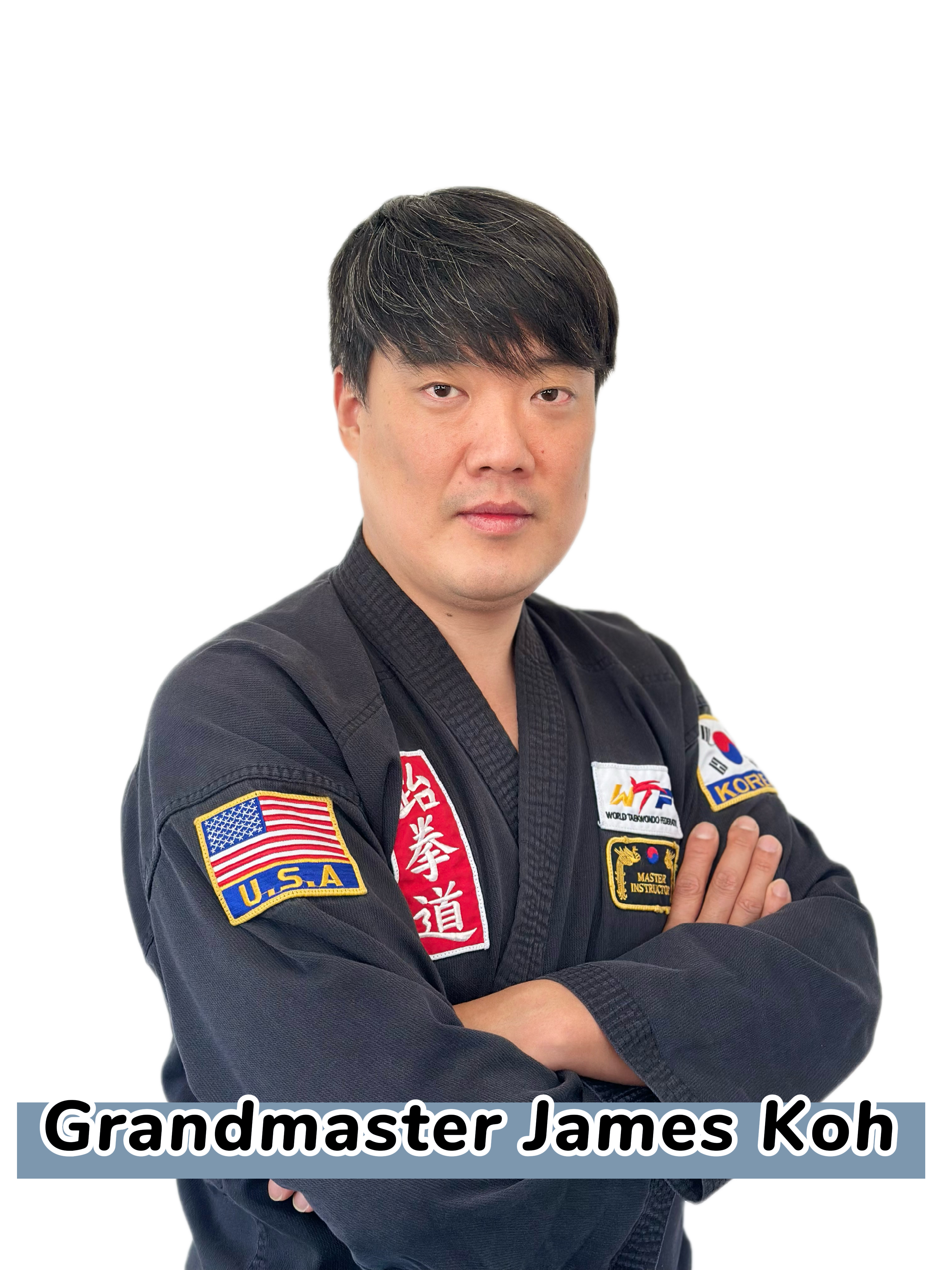 Grandmaster James Koh, Founder & Head Master — 6th Dan Black Belt